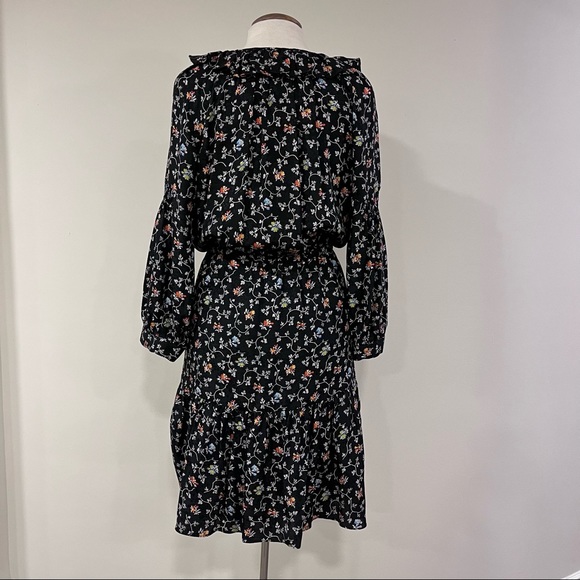 Rebecca Taylor 100% silk jacquard dress - Picture 5 of 8